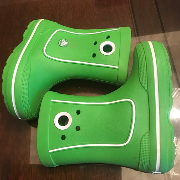 CROCS Other - Toddler rain boots Crocs - Green